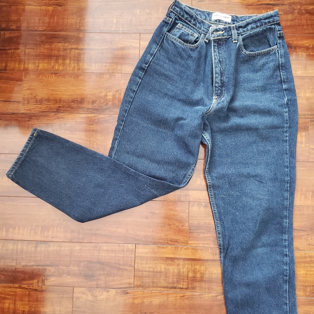American Apparel high waist denim jeans